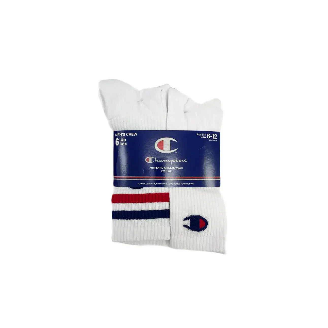 6-Pack of Long Athletic Socks