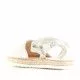 silver Rotger abarcas with a hint of platform