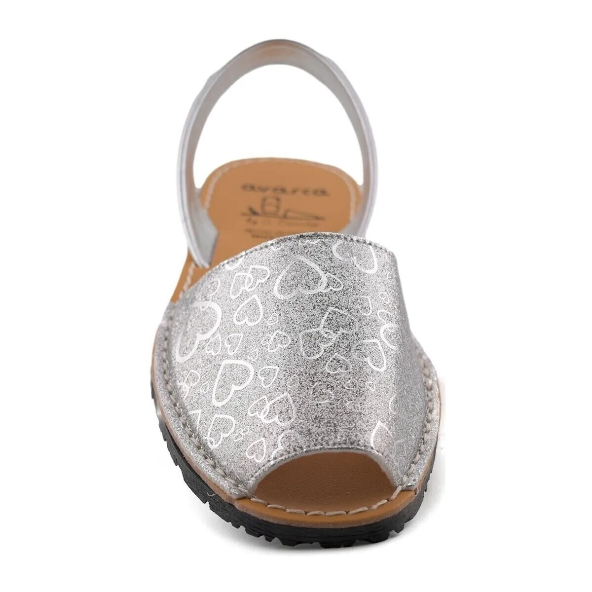C.Ortuño Silver Leather Menorcan Sandals