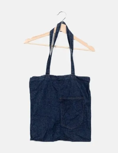 Blue Denim Purse - NoName