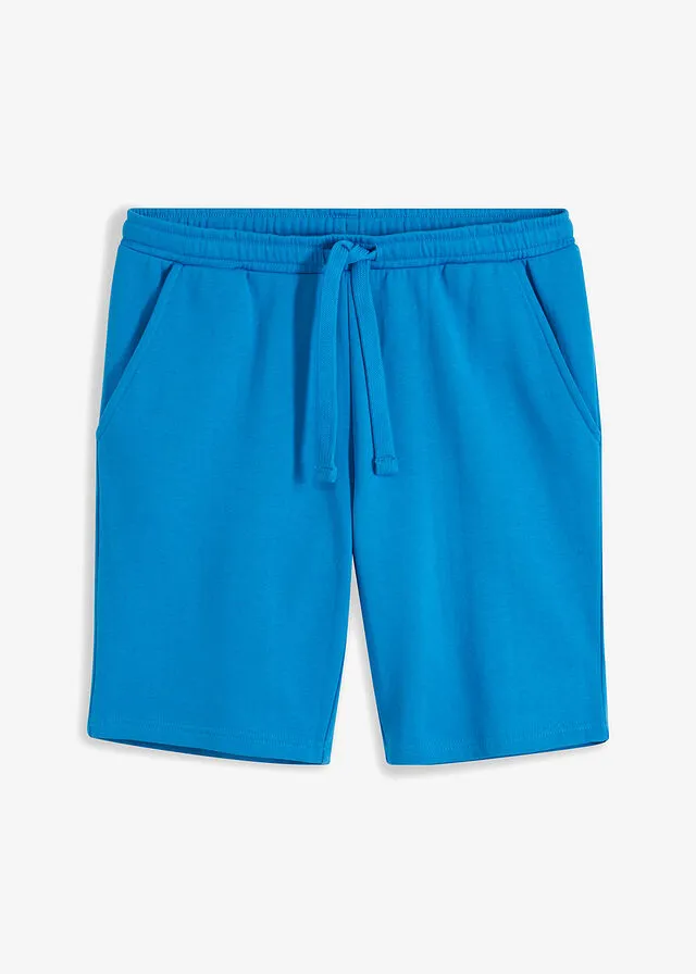 Blue Mediterranean Sweatshorts