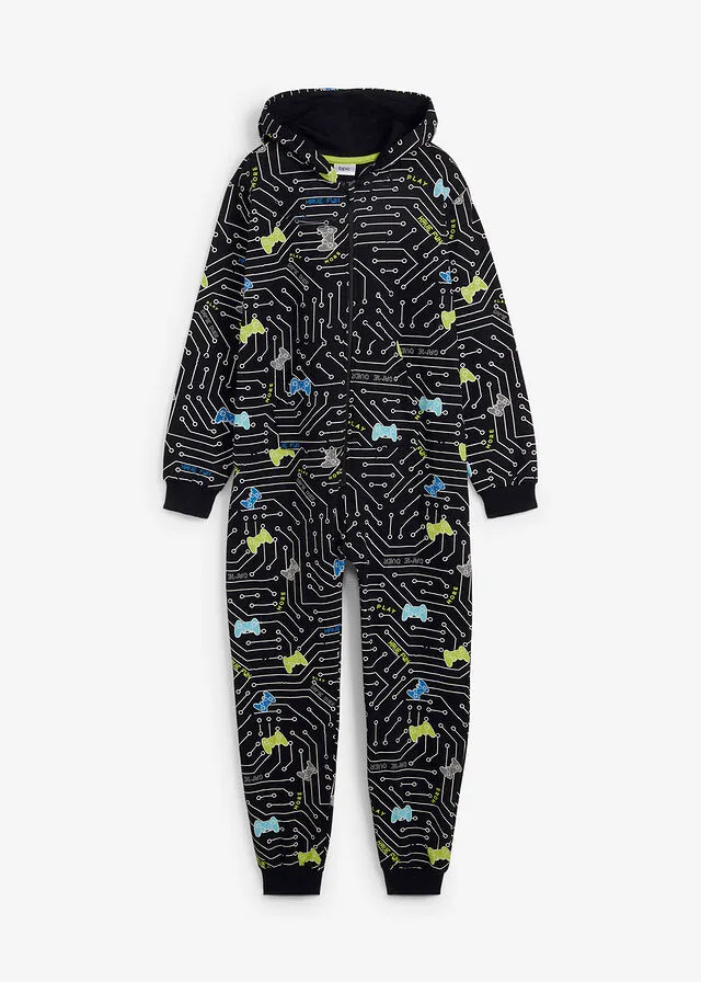 Blue Printed Sweatpants Monkey