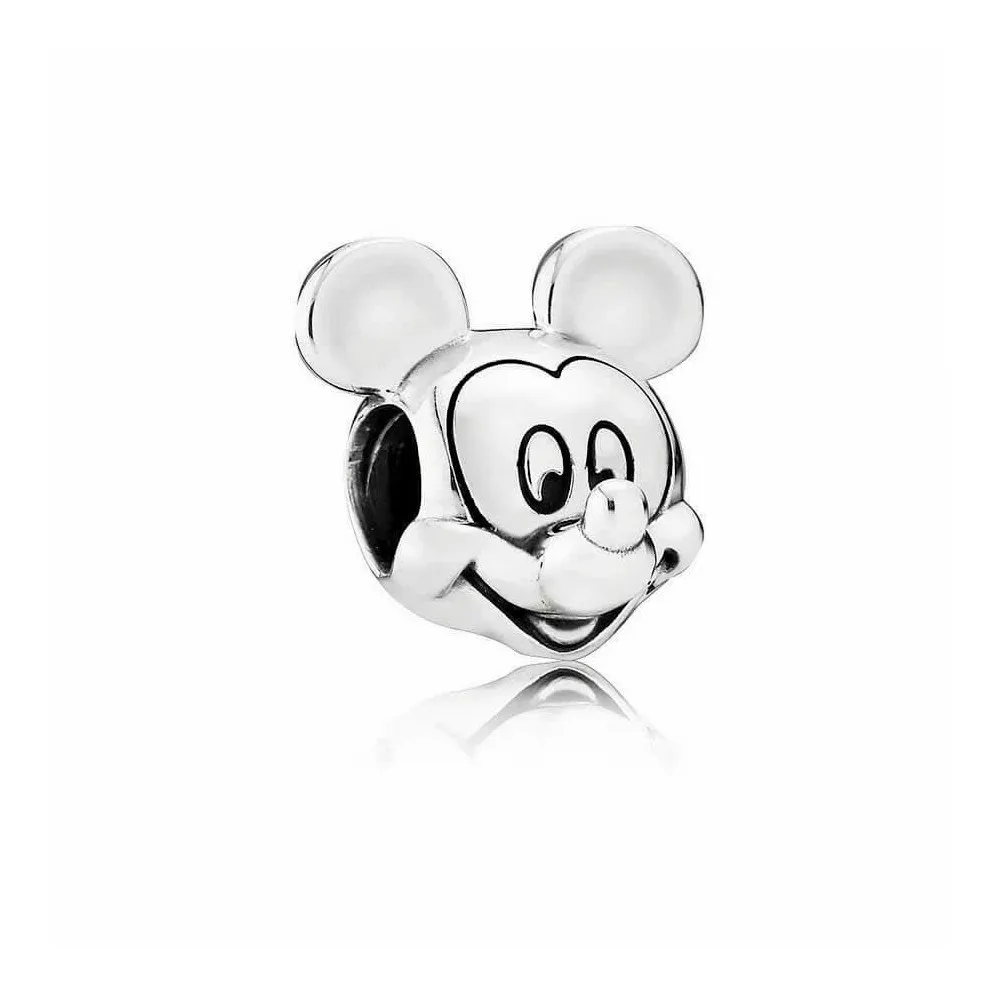 Mickey Mouse Sterling Silver Portrait Charm