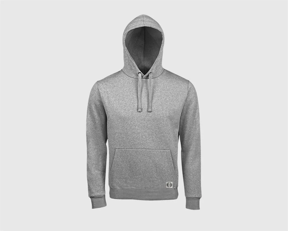 Classic Unisex Gray Blend Hooded Sweatshirt