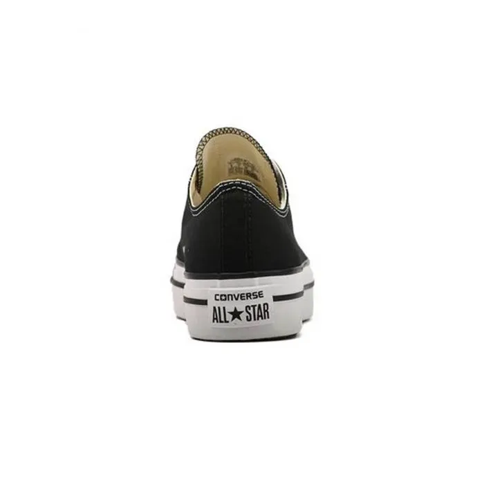 Converse Chuck Taylor All Star Lift Ox Black Canvas Sneakers
