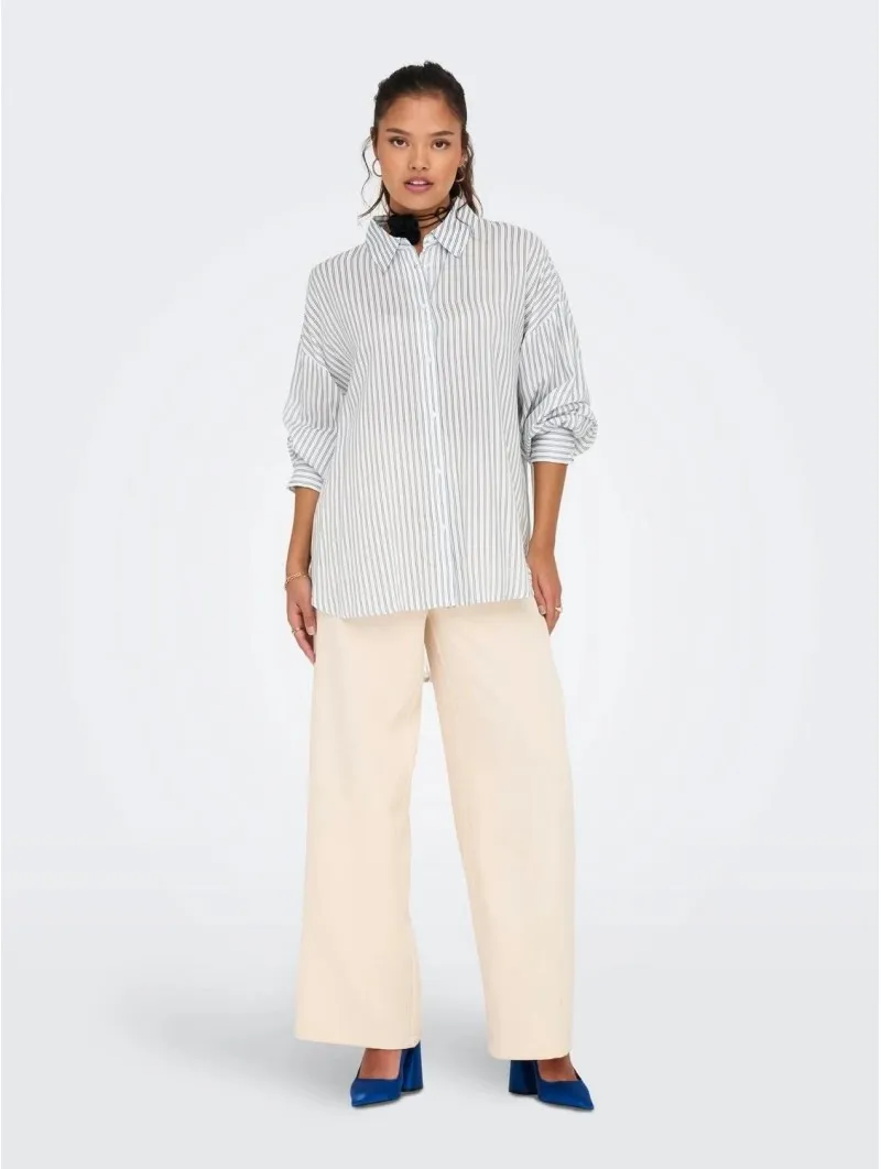 JDY Oversized Striped Shirt