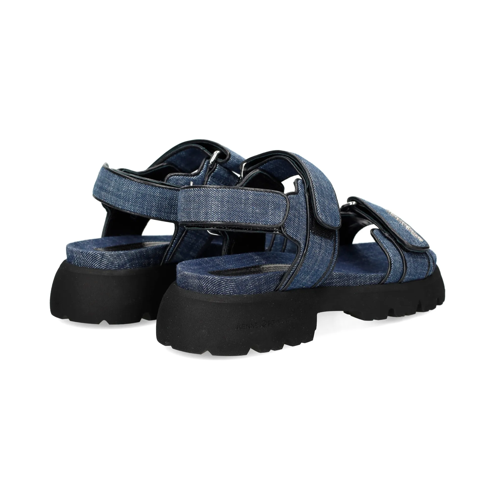 KENNEL & SCHMENGER Women's 592 INDIGO Platform Sandals