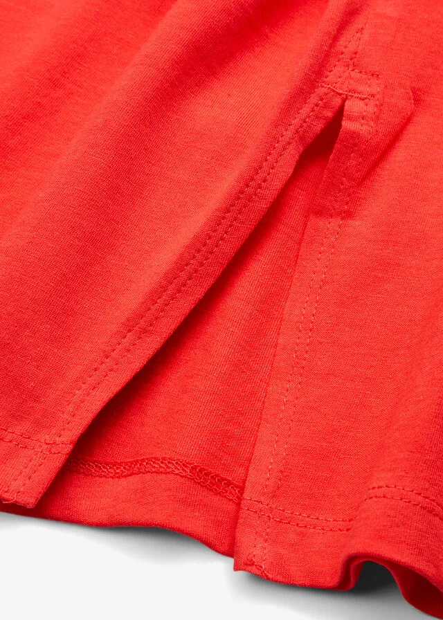 Knit Dress with Poppy Opening.