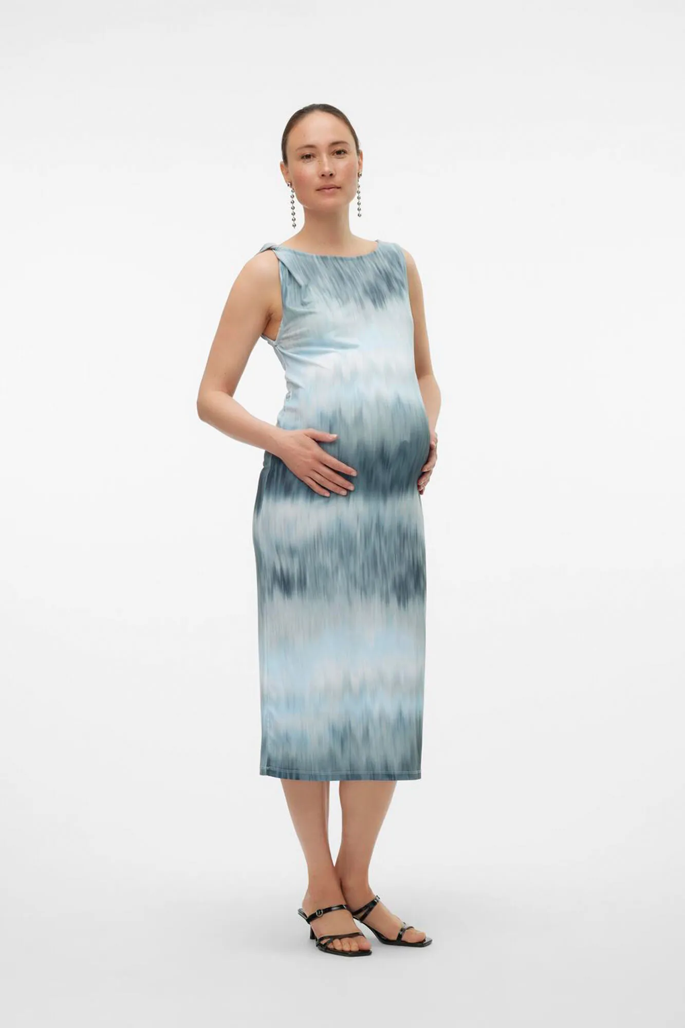 Midi Maternity Dress