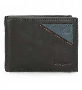 Navy Blue Striking Leather Wallet