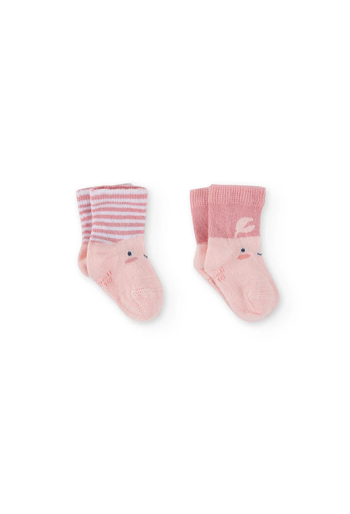 Pink Baby Socks Pack