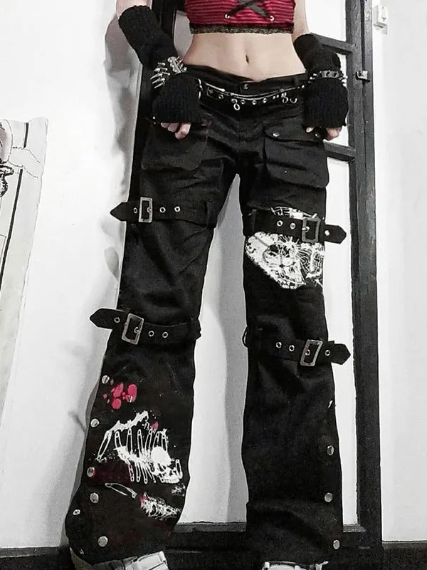 Printed buckle belt cowboyscargo.