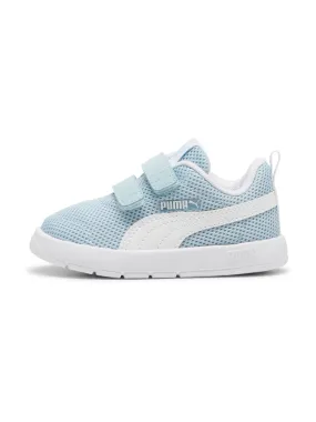 PUMA 'Courtflex V3' Light Blue Athletic Shoes.