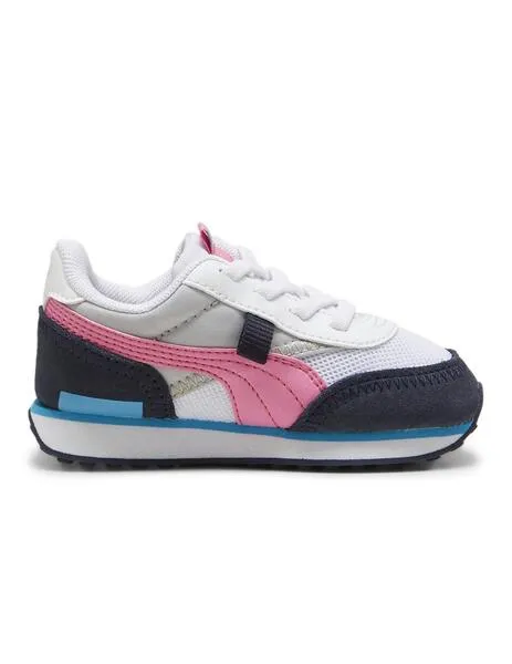 Puma Future Rider Splash INF White Pink Baby Shoes