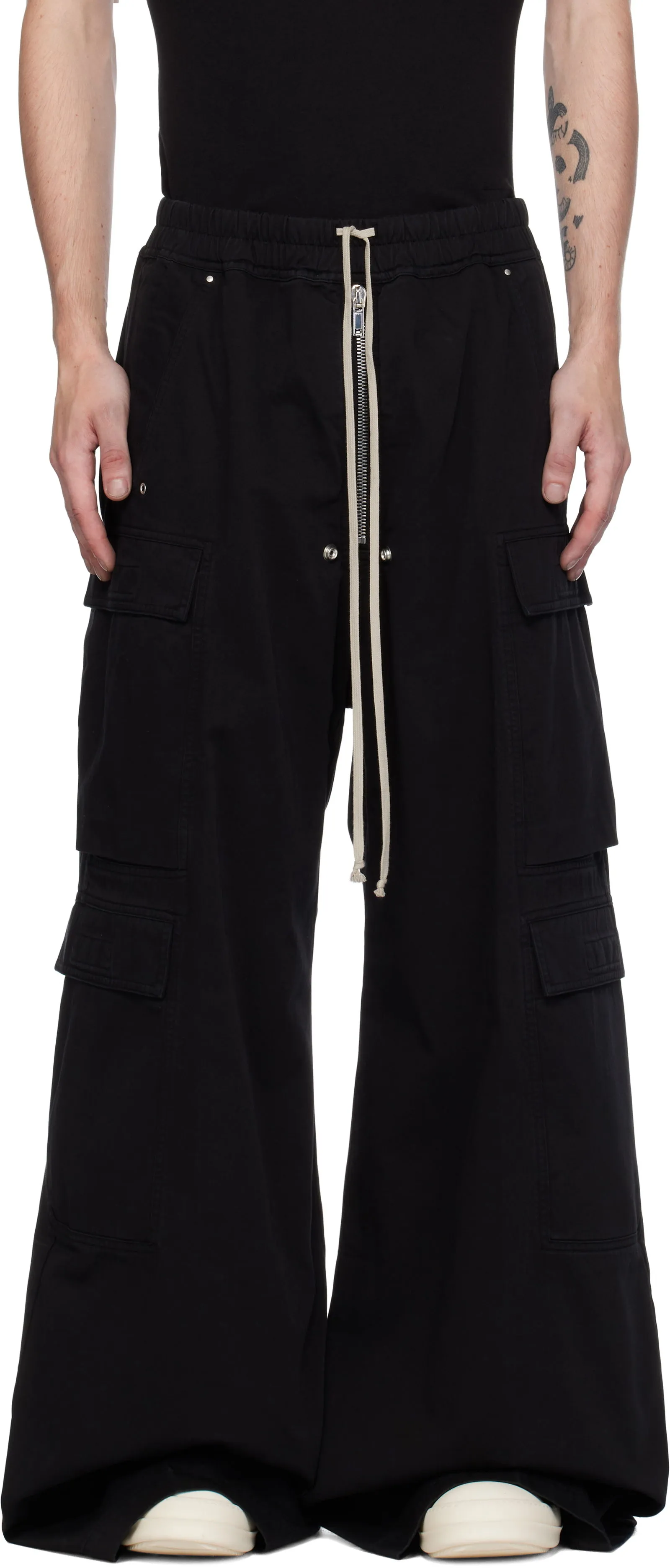 Rick Owens Cargo Pants Double Jumbo Belas