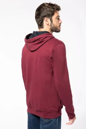 Contrast Hoodie Sweatshirt