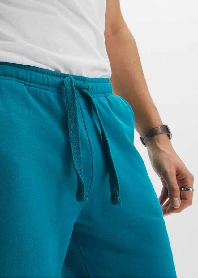 Turquoise Cobalt Athletic Shorts Bermuda
