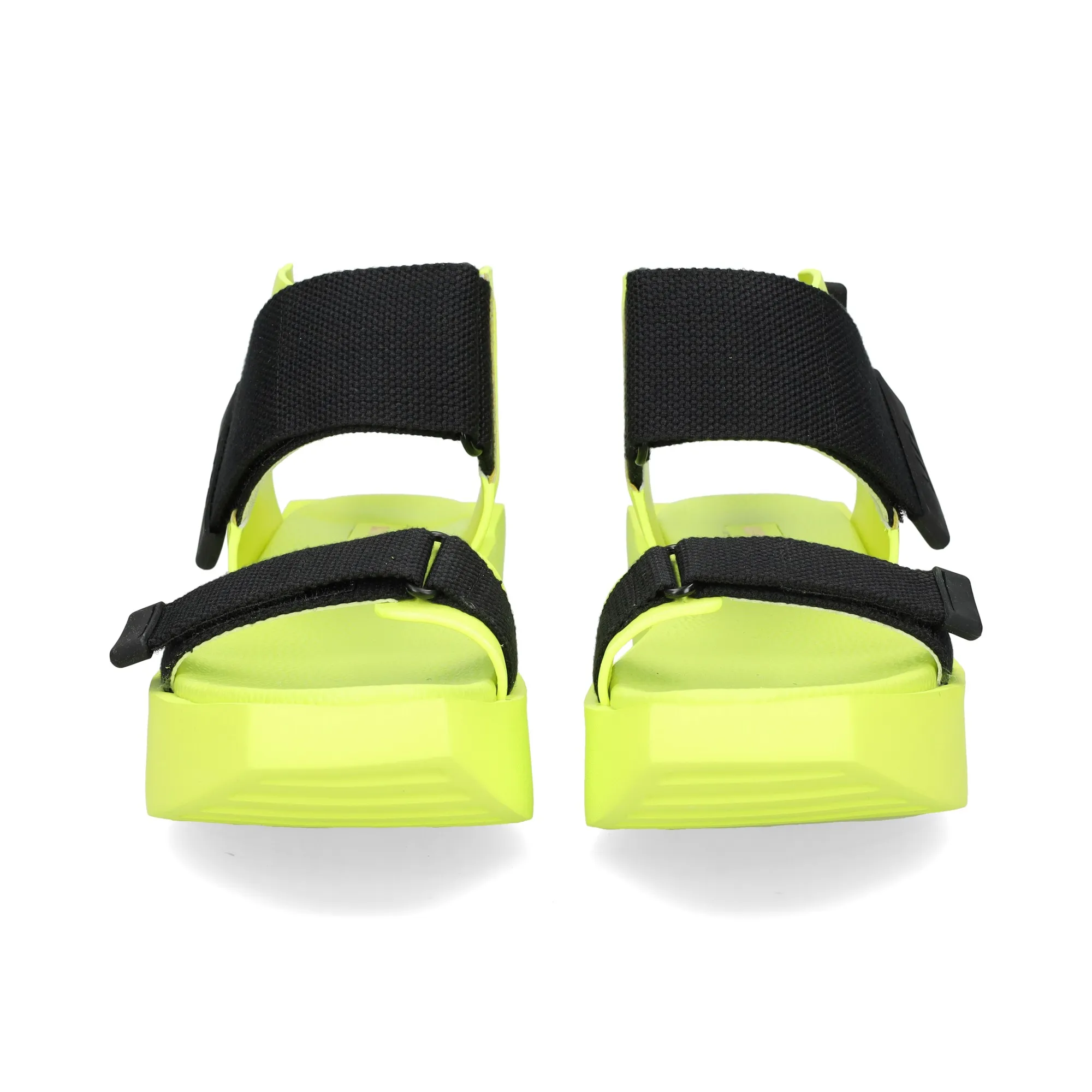 UNITED NUDE Women's Lime Platform Sandals