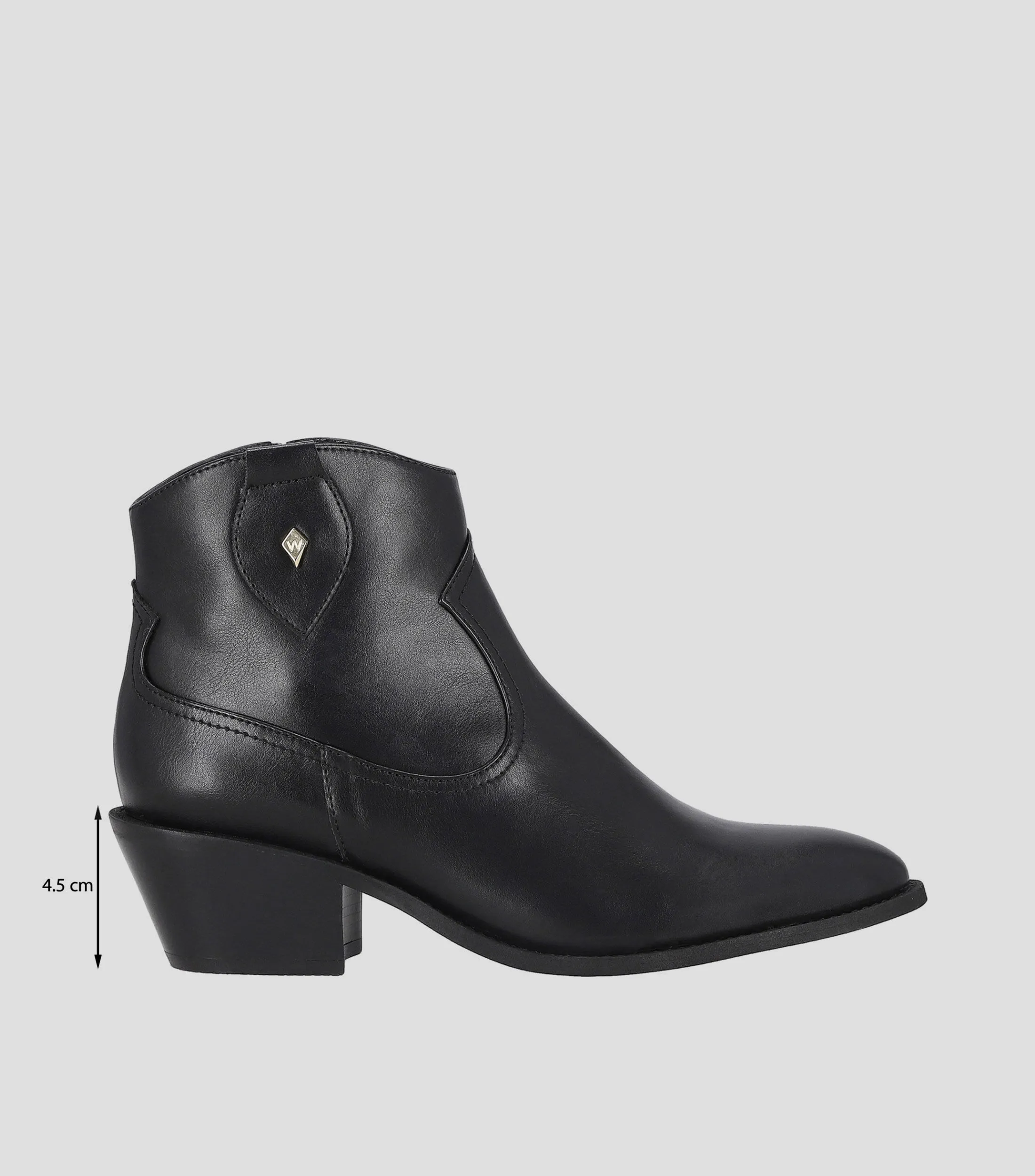 Westies Botines con tacón bajo ancho Mujer