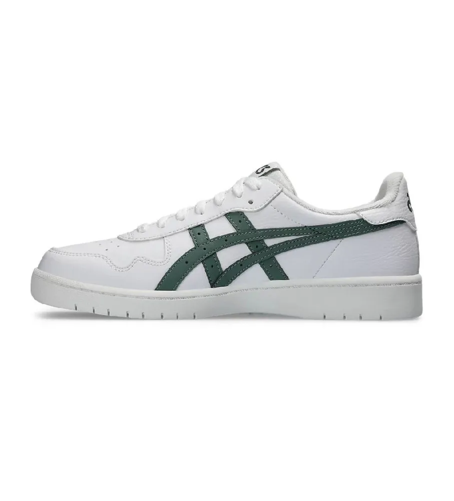 White and Green Japan S Sneakers