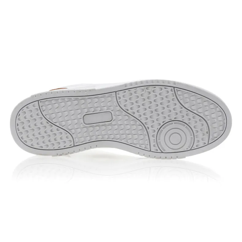 White men's sneakers.